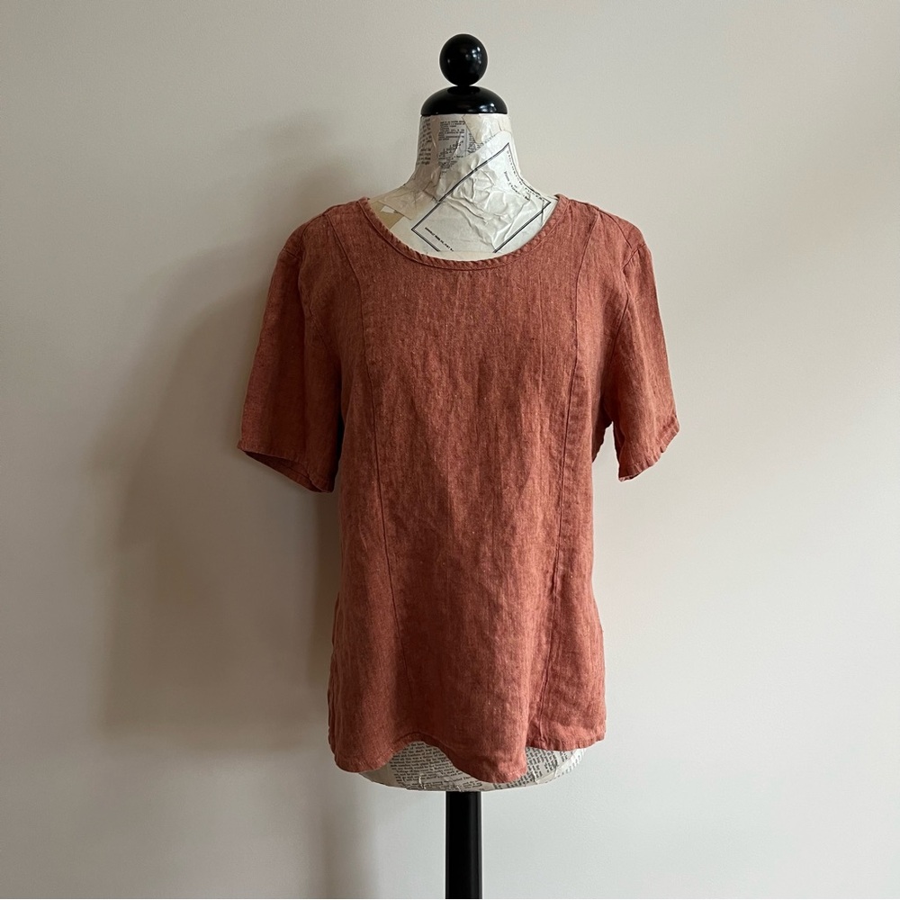 Flax Linen Blouse